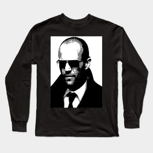 Jason Statham (pop art) Long Sleeve T-Shirt